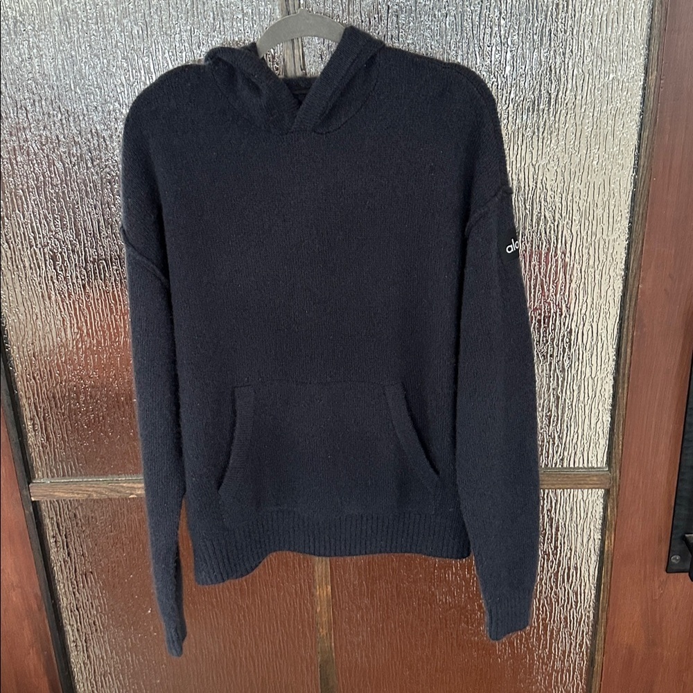 Alo Yoga Women’s Black Cashmere New Class Hoodie, Size L, NWT - Picture 12 of 13